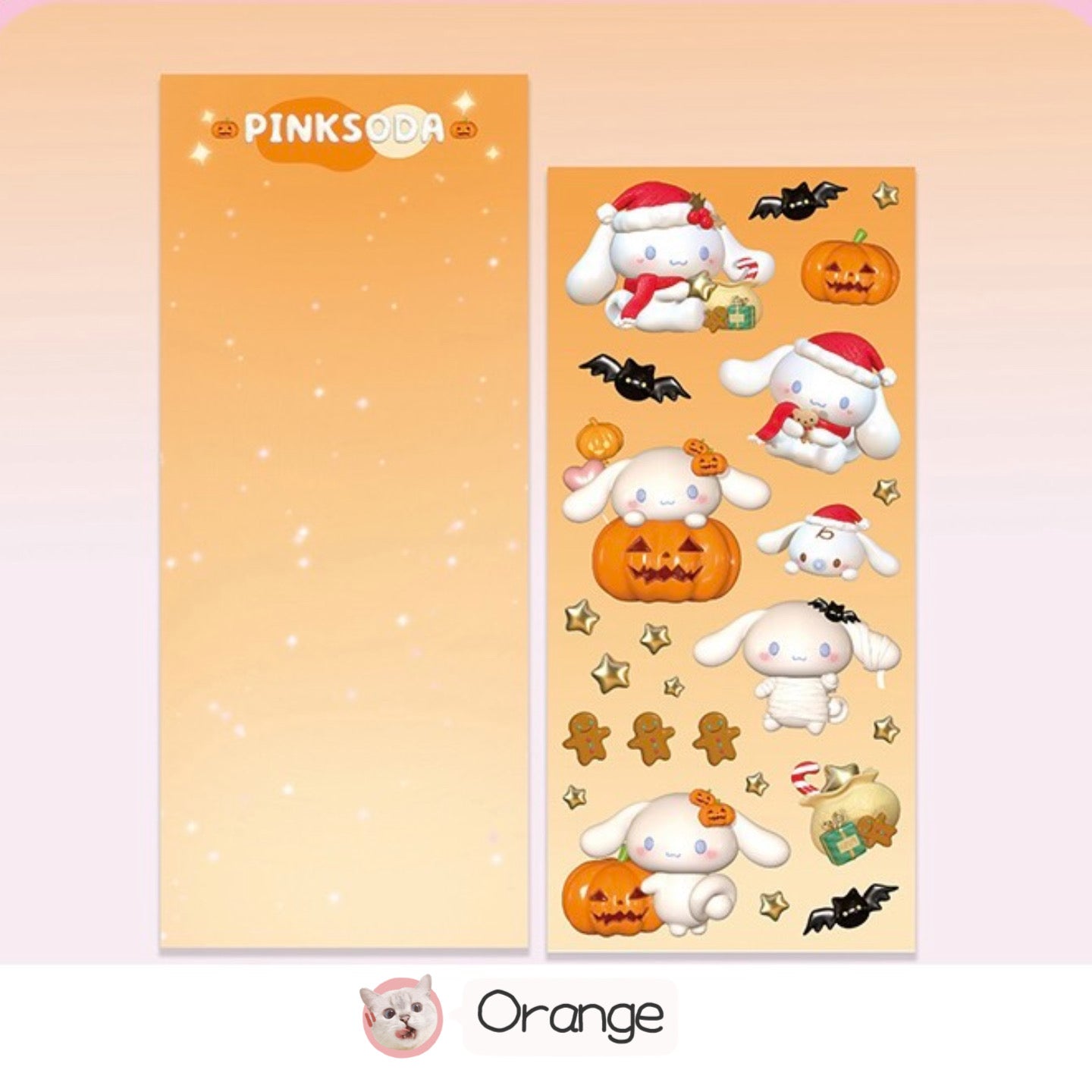 Halloween Pumpkin Stickers
