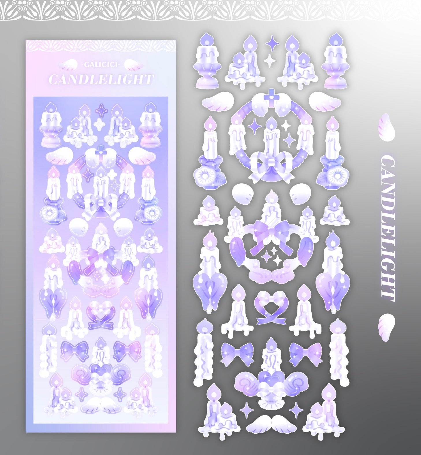 Candlelight Stickers