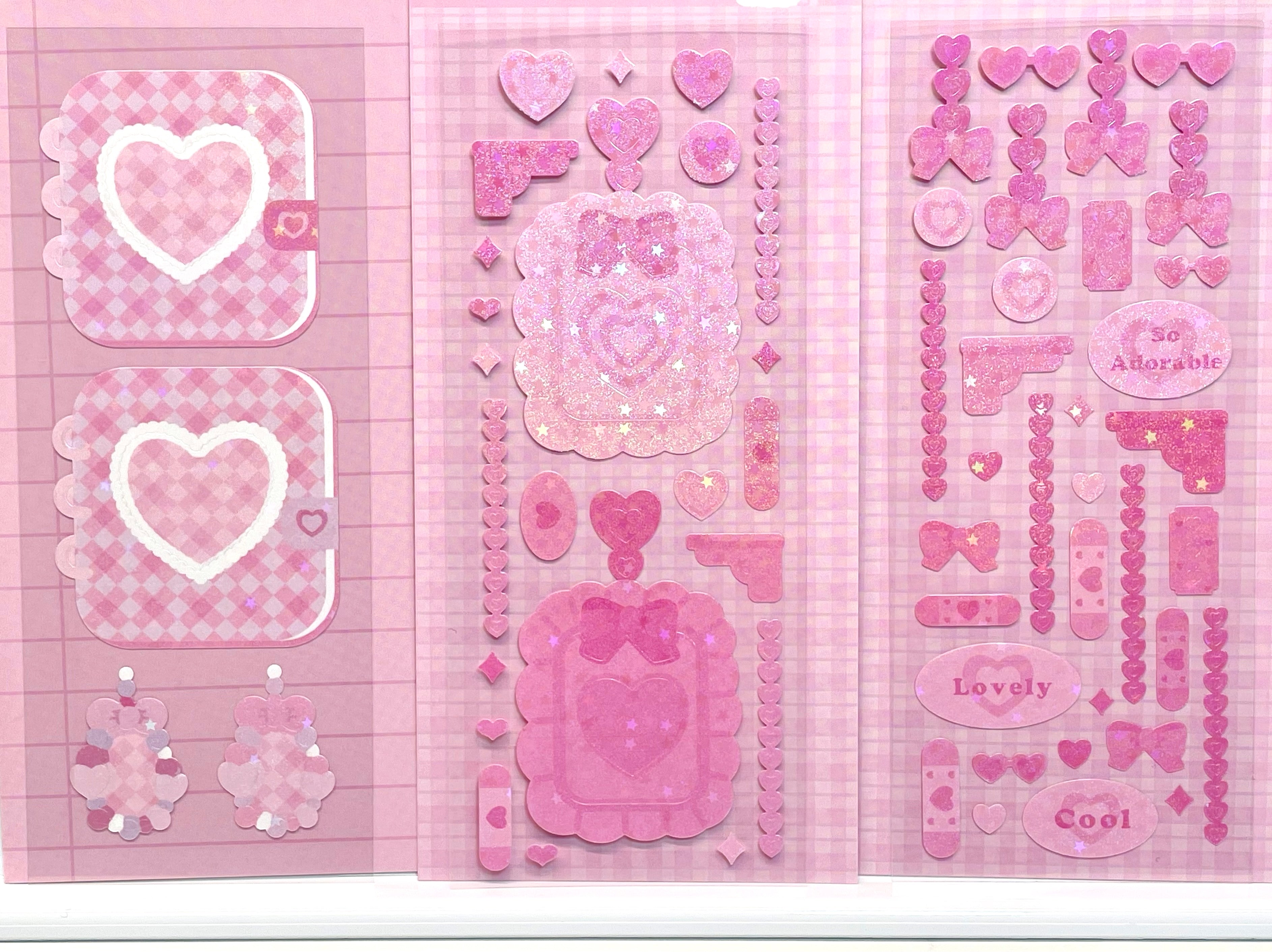 Pink Photo Decor Sticker