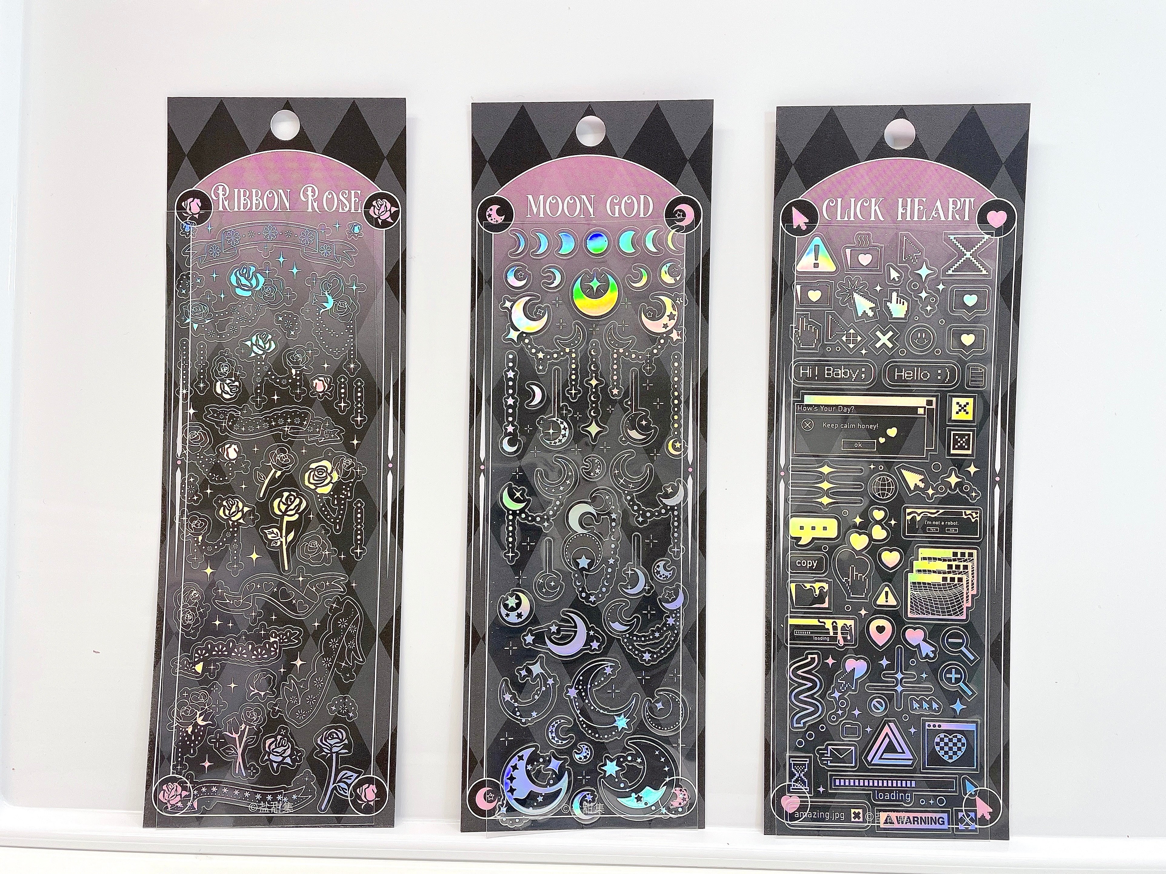 Polco Star Moon Toploader Sticker Sheet