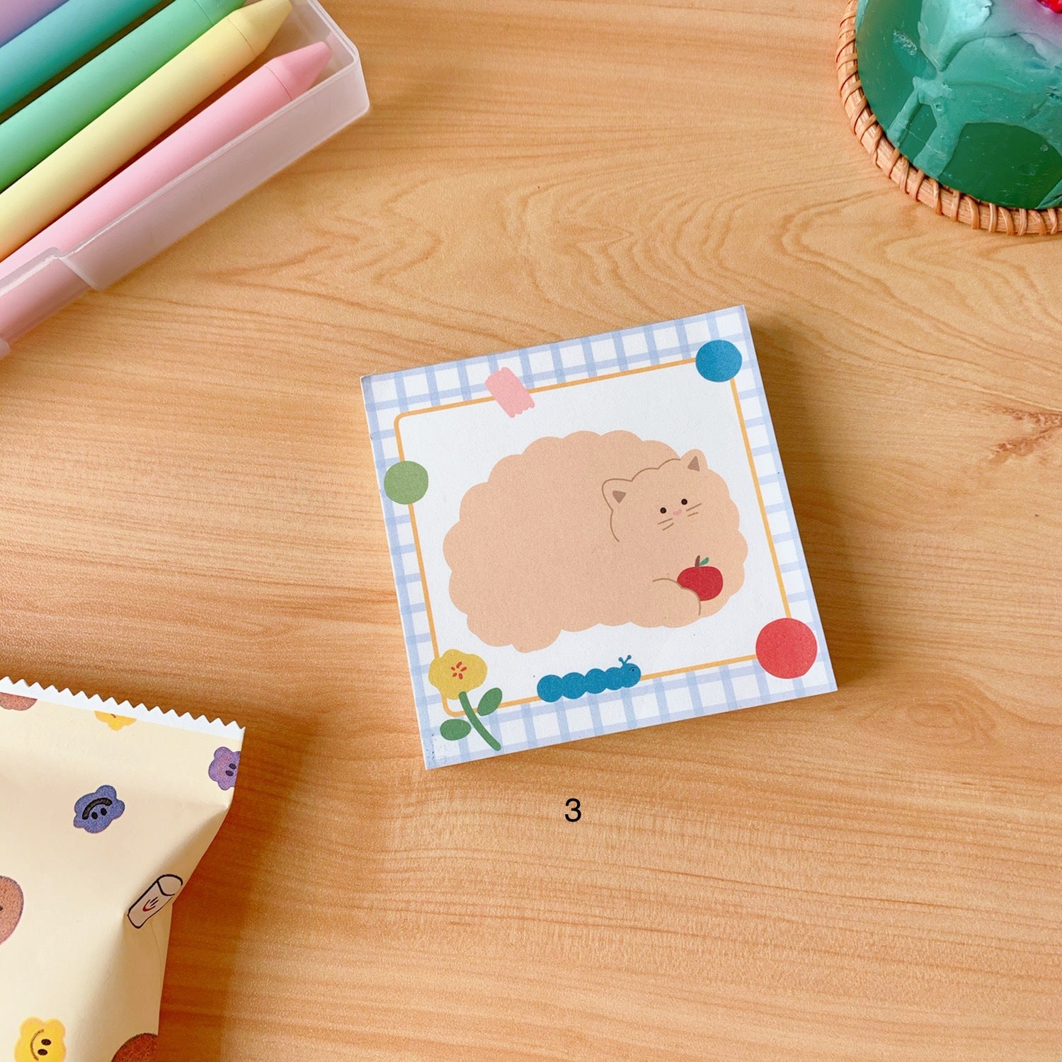 Bunny Bear Memo Pad