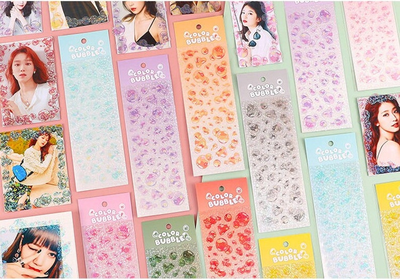 Bubble Toploader Sticker