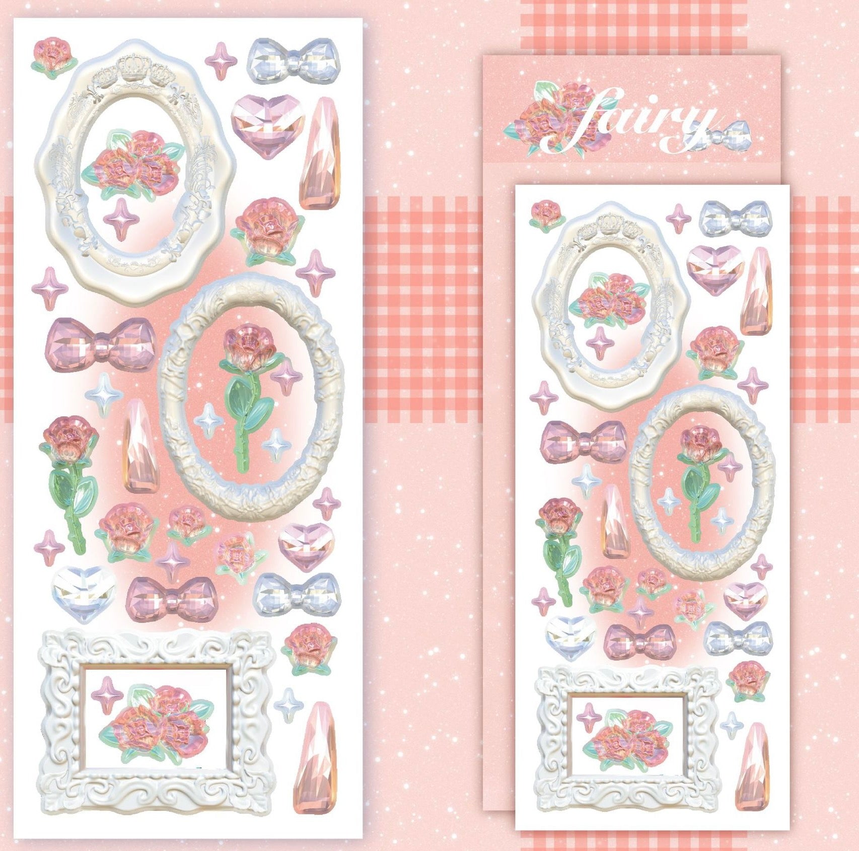 Rose Frame Stickers