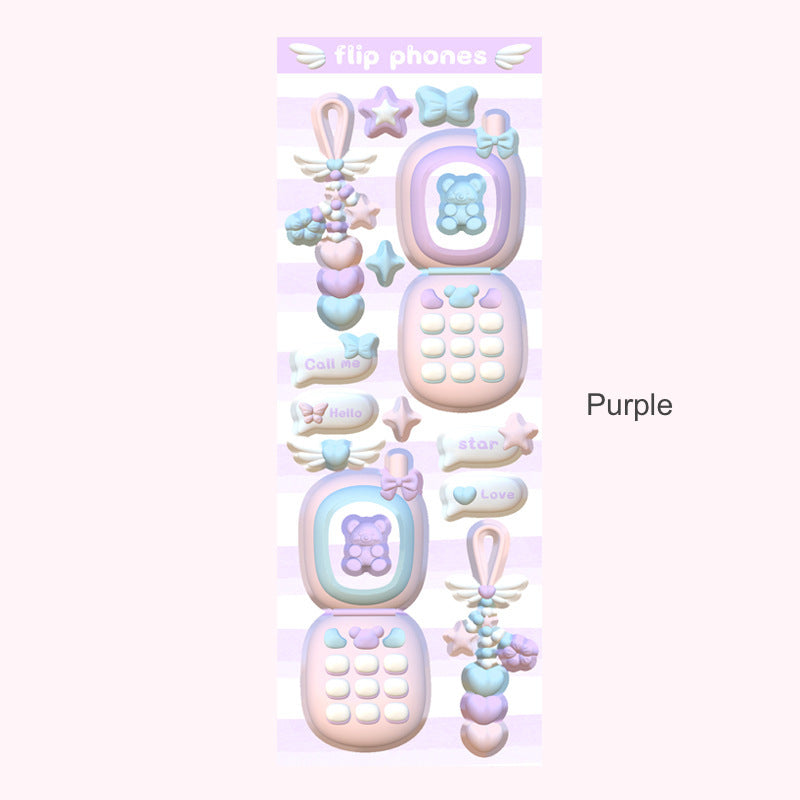 Flip Phone Sticker