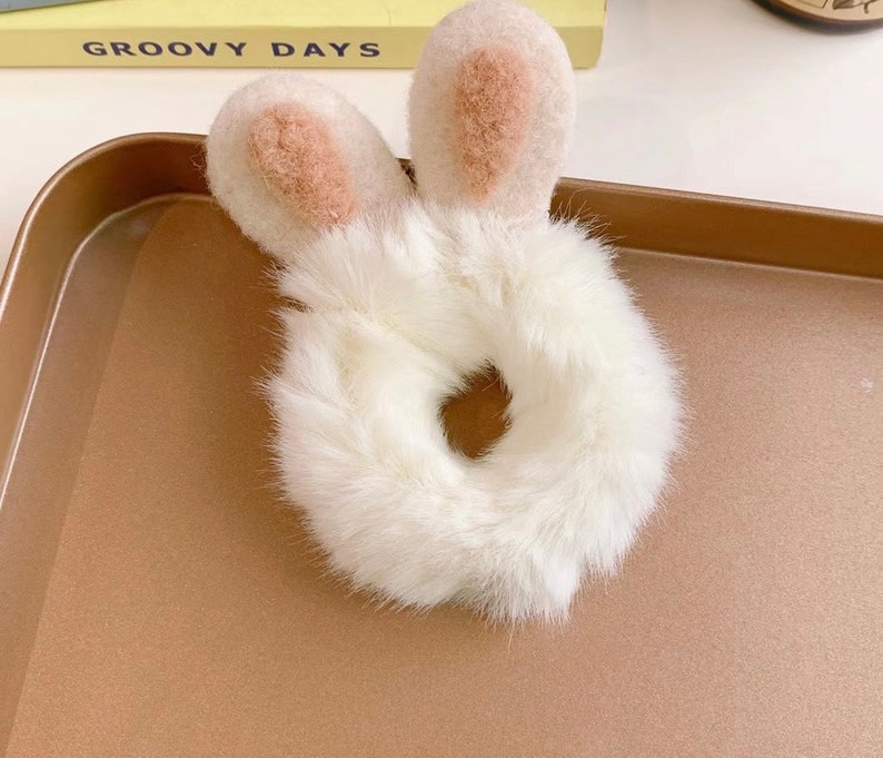 Fluffy Hair Scrunchies