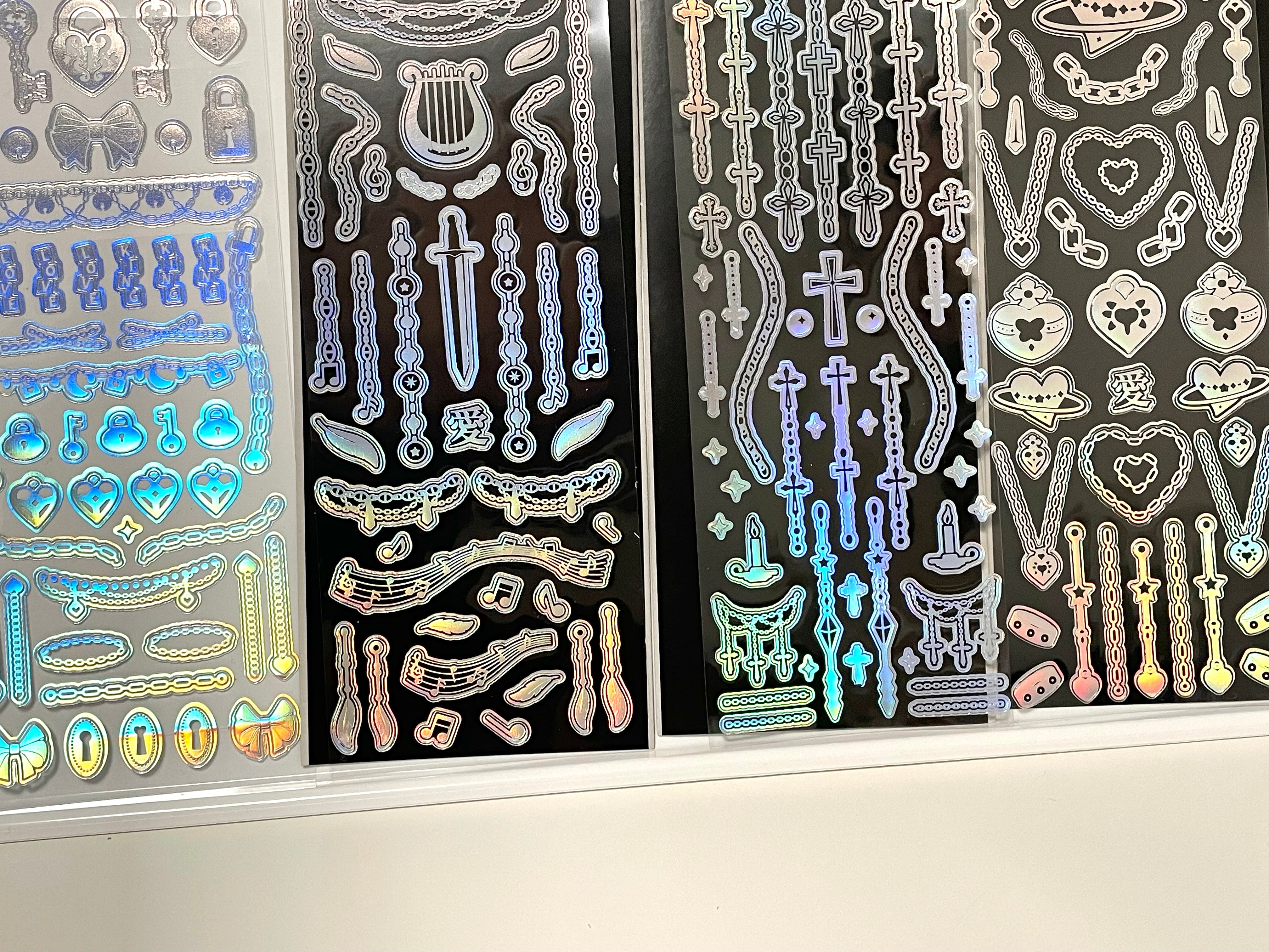 Chain & Lock Sticker Sheet