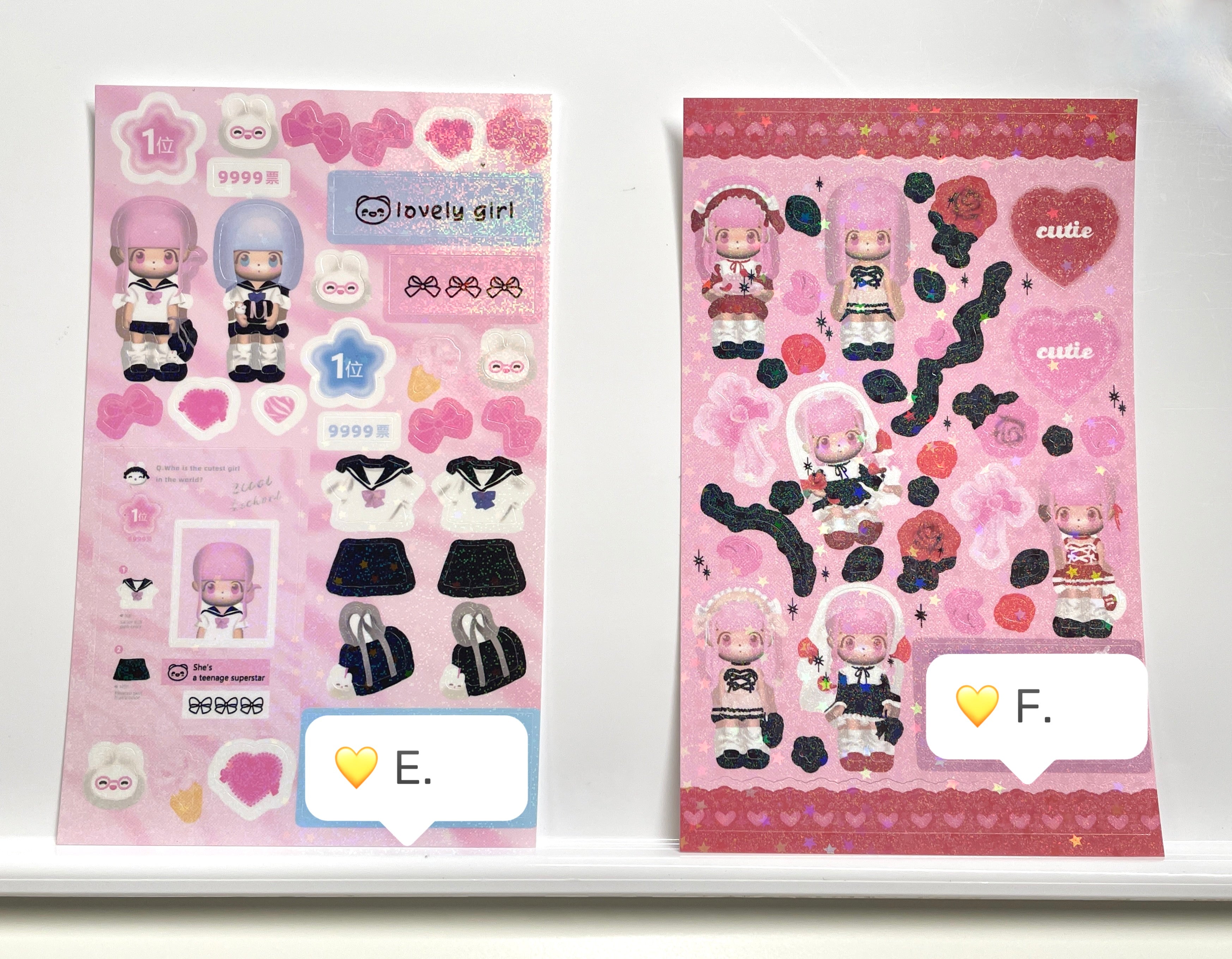 Kawaii Girl Sticker