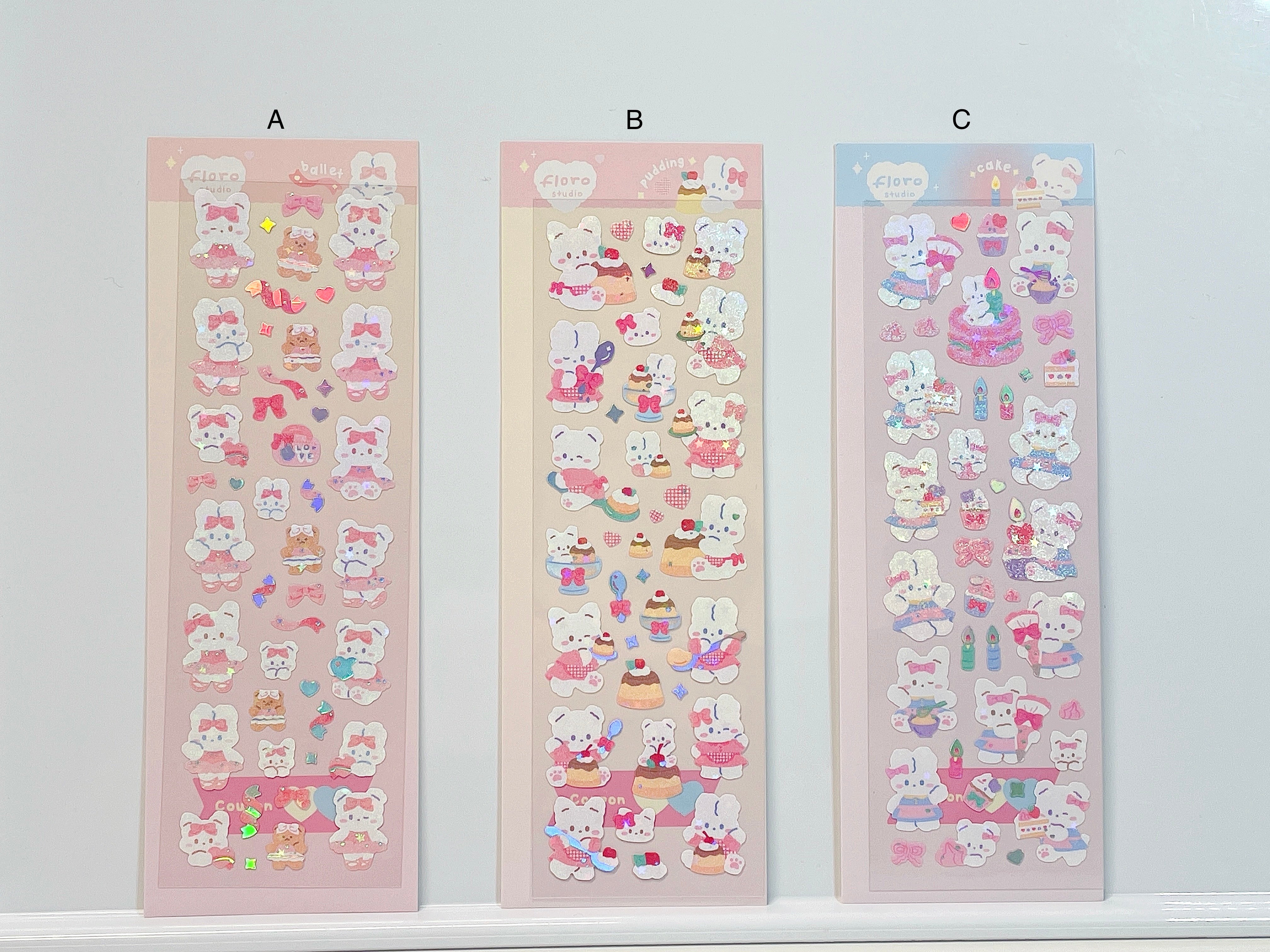 Kawaii Bunny Toploader Sticker