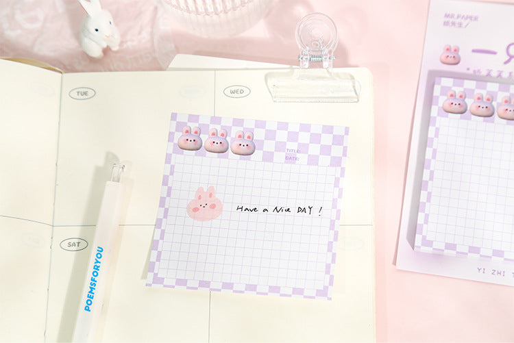 Kawaii Sticky Notepad