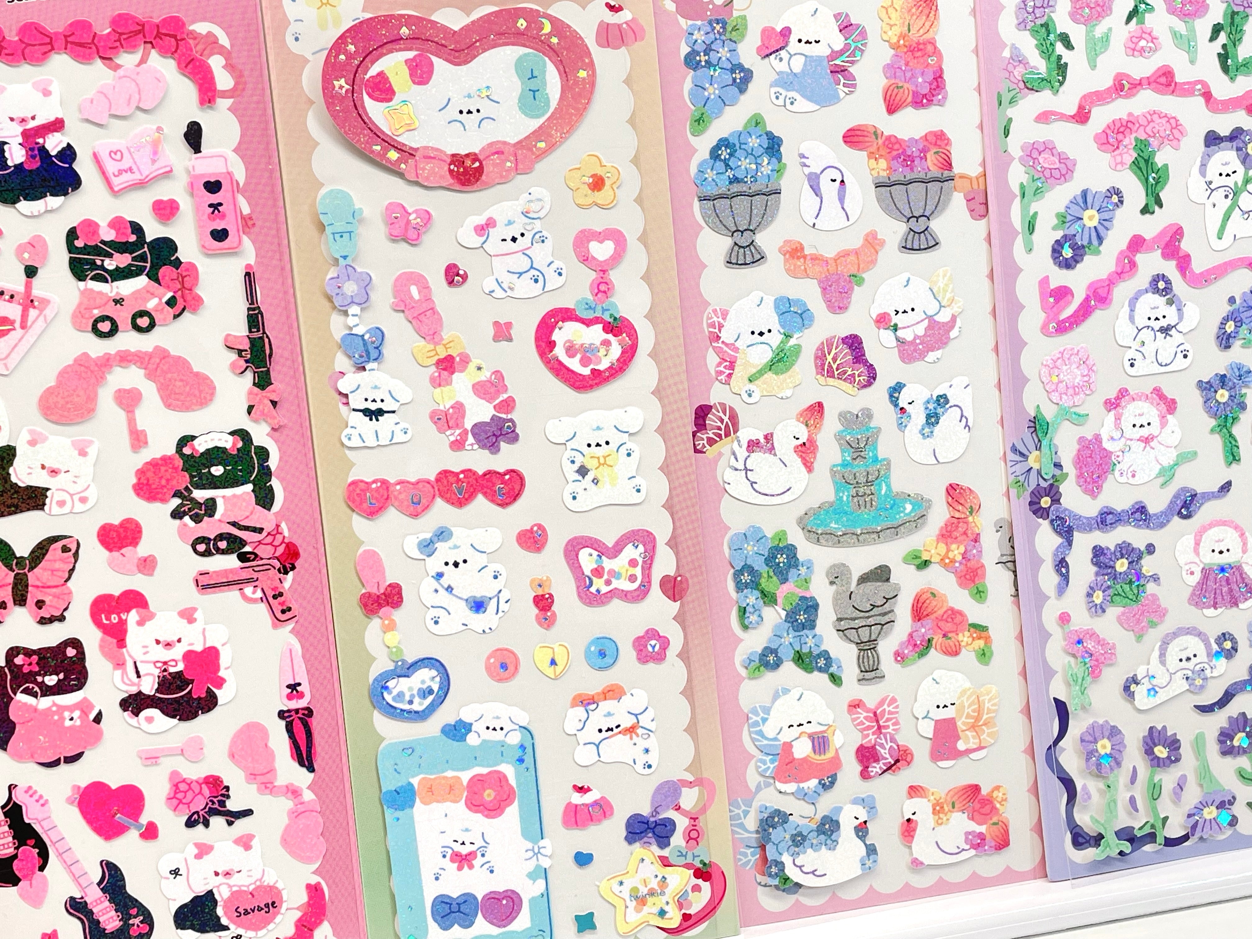 Kawaii Bunny Toploader Sticker