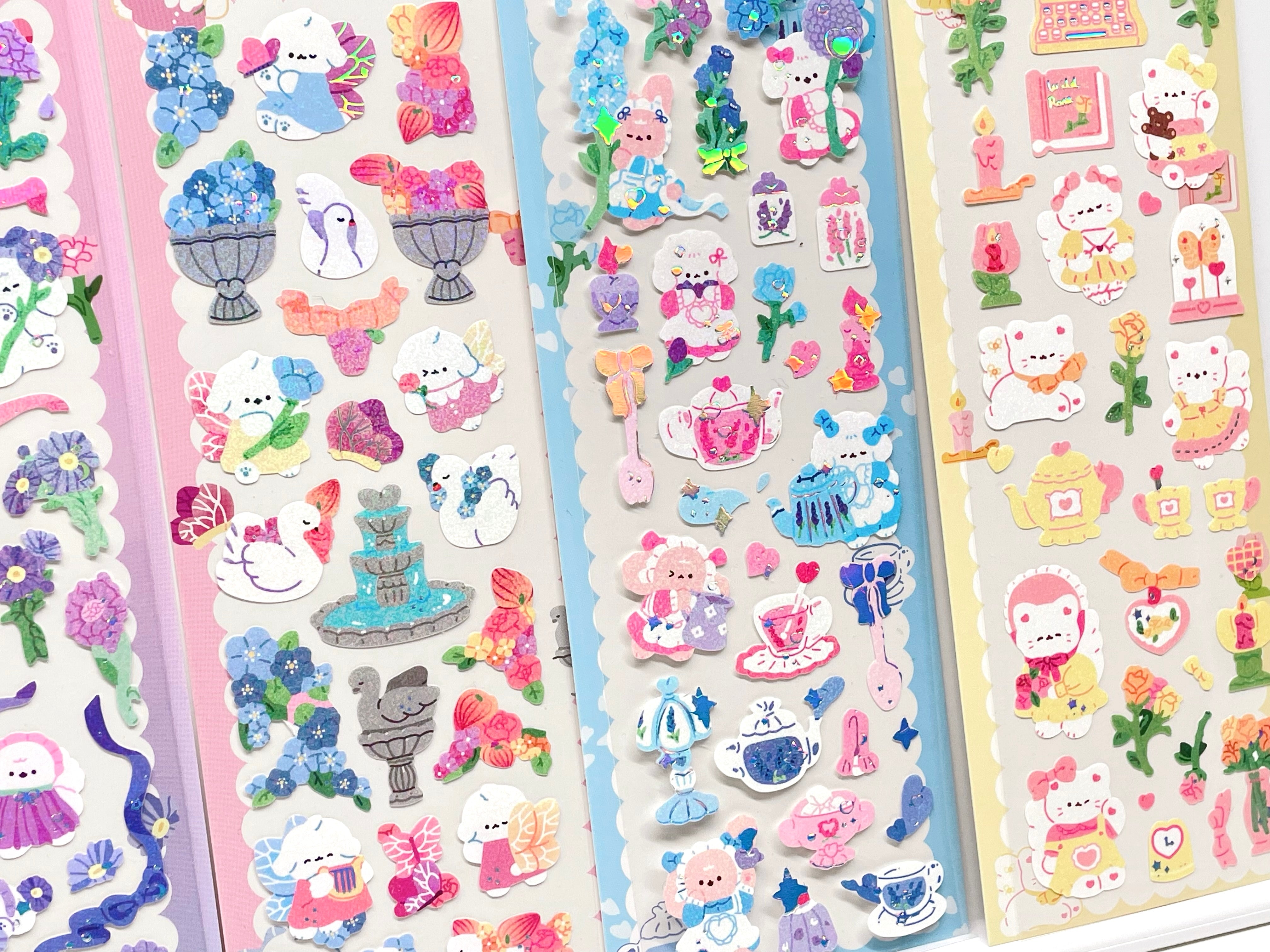 Kawaii Bunny Toploader Sticker