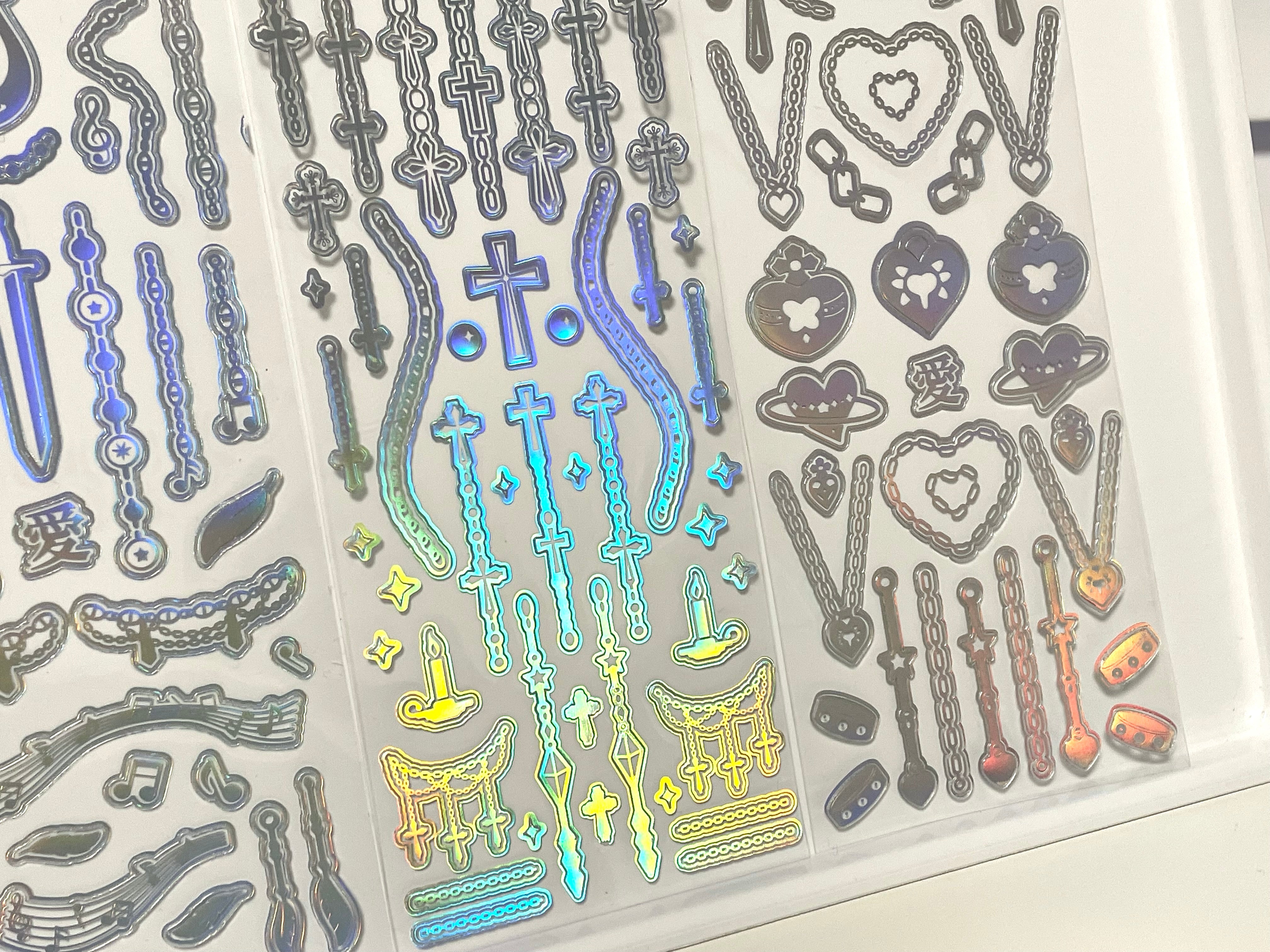 Chain & Lock Sticker Sheet