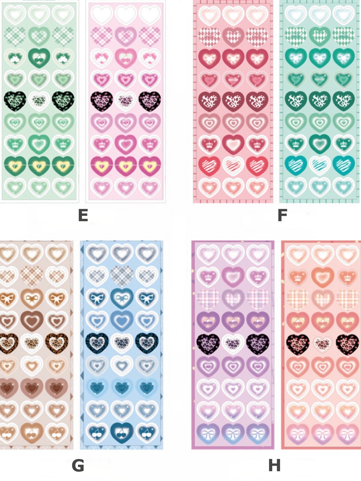 Heart Sticker Set