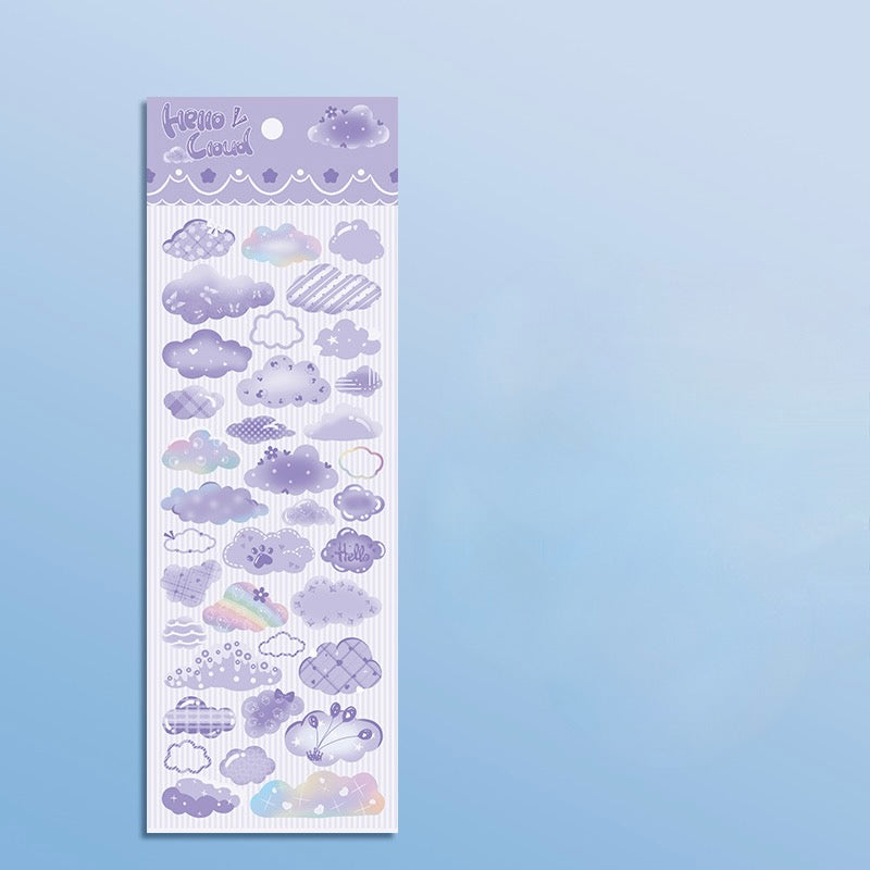 Colorful Cloud Sticker