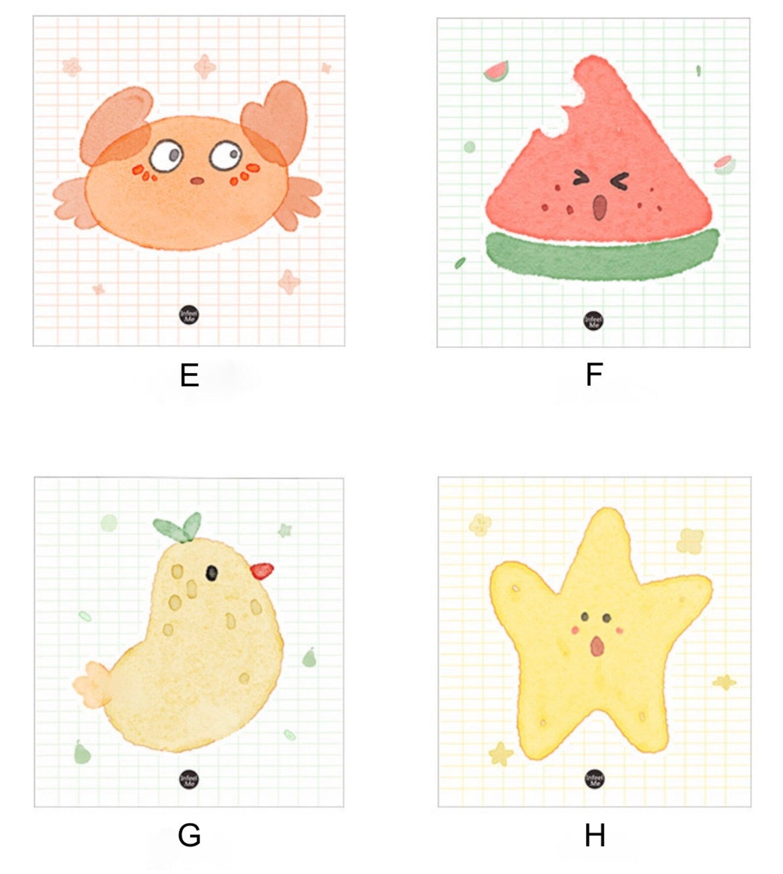 Cute Animal Sticky Memo Pad