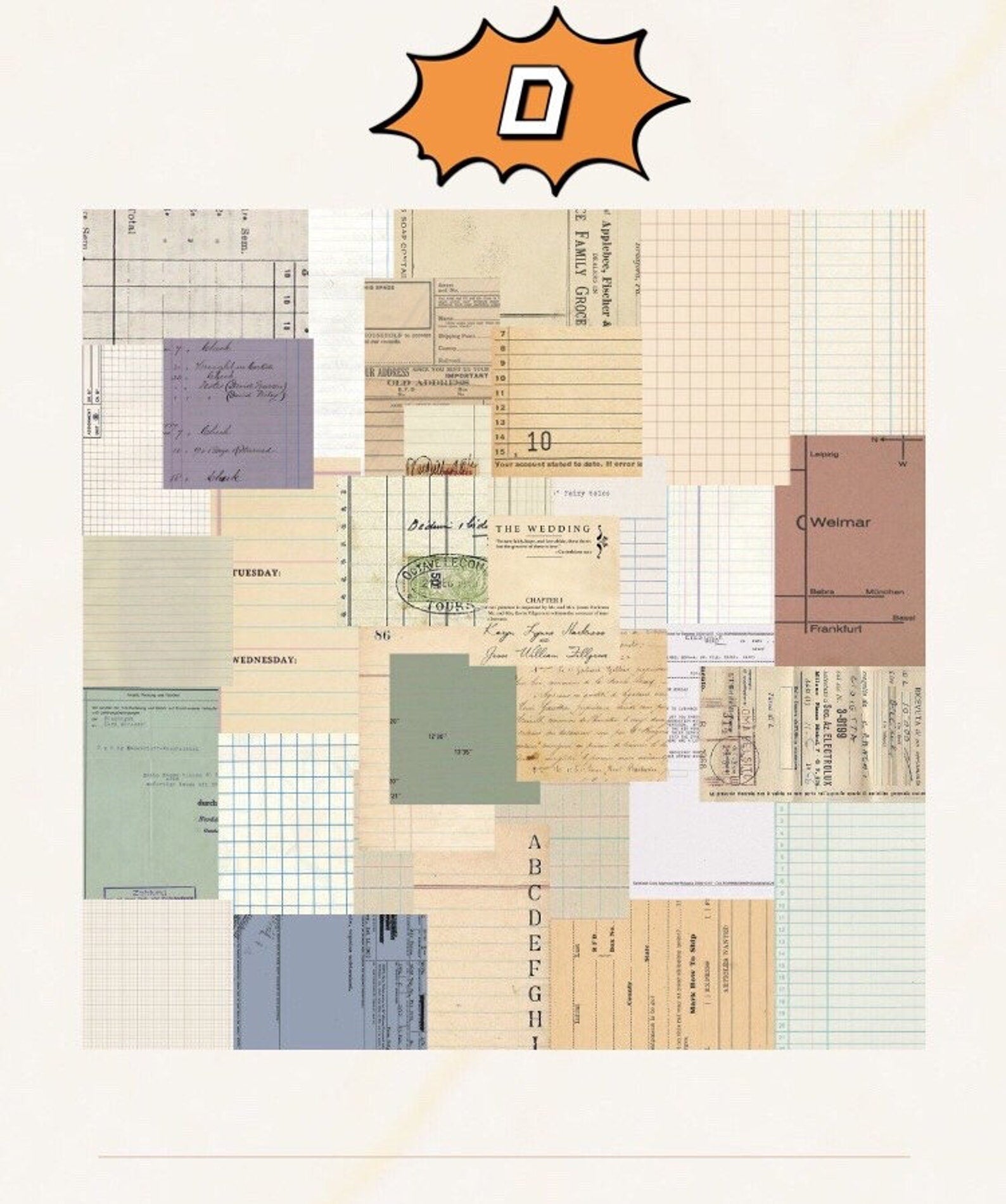 Scrapbooking Deco Paper