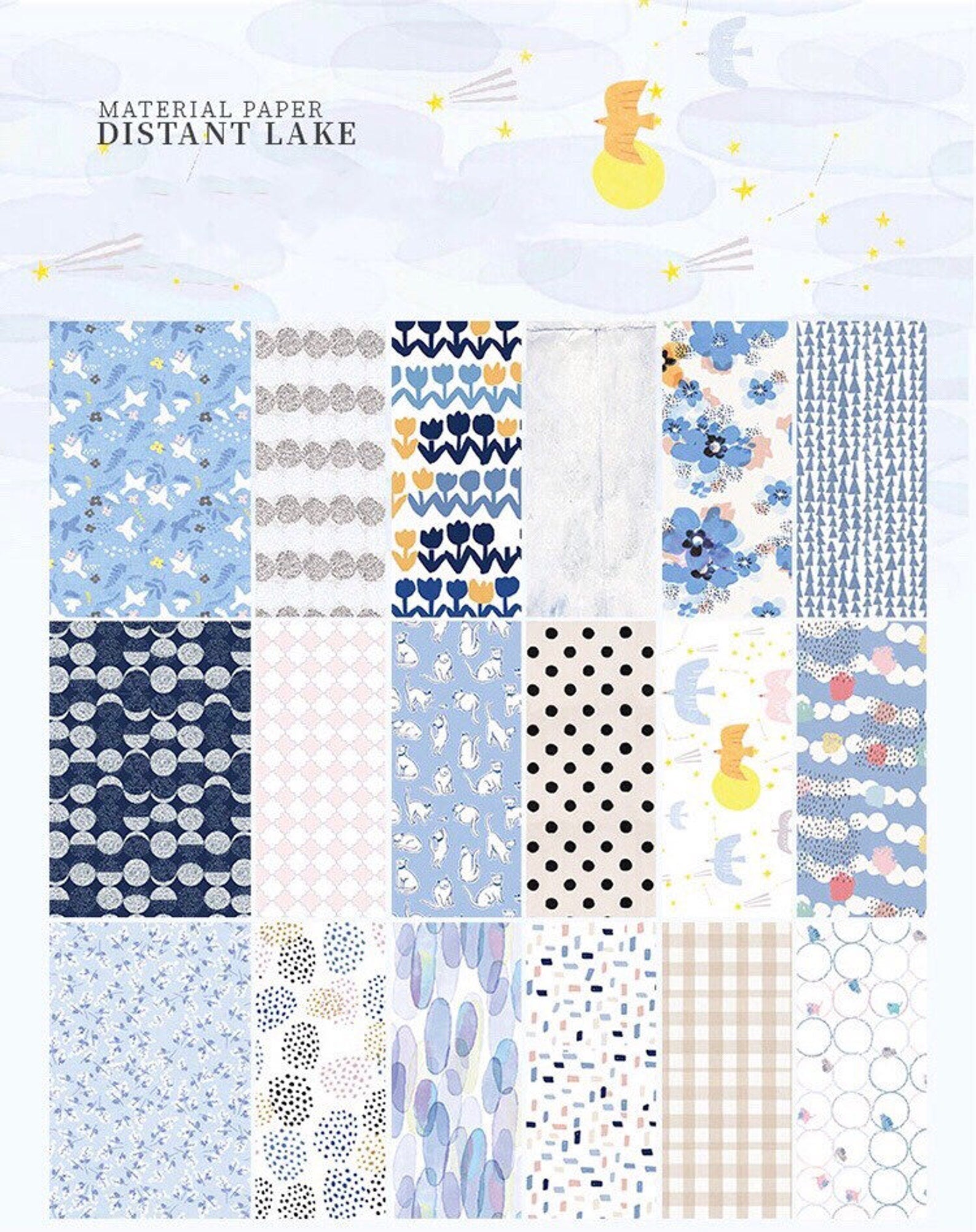 Floral Scrapbooking Paper