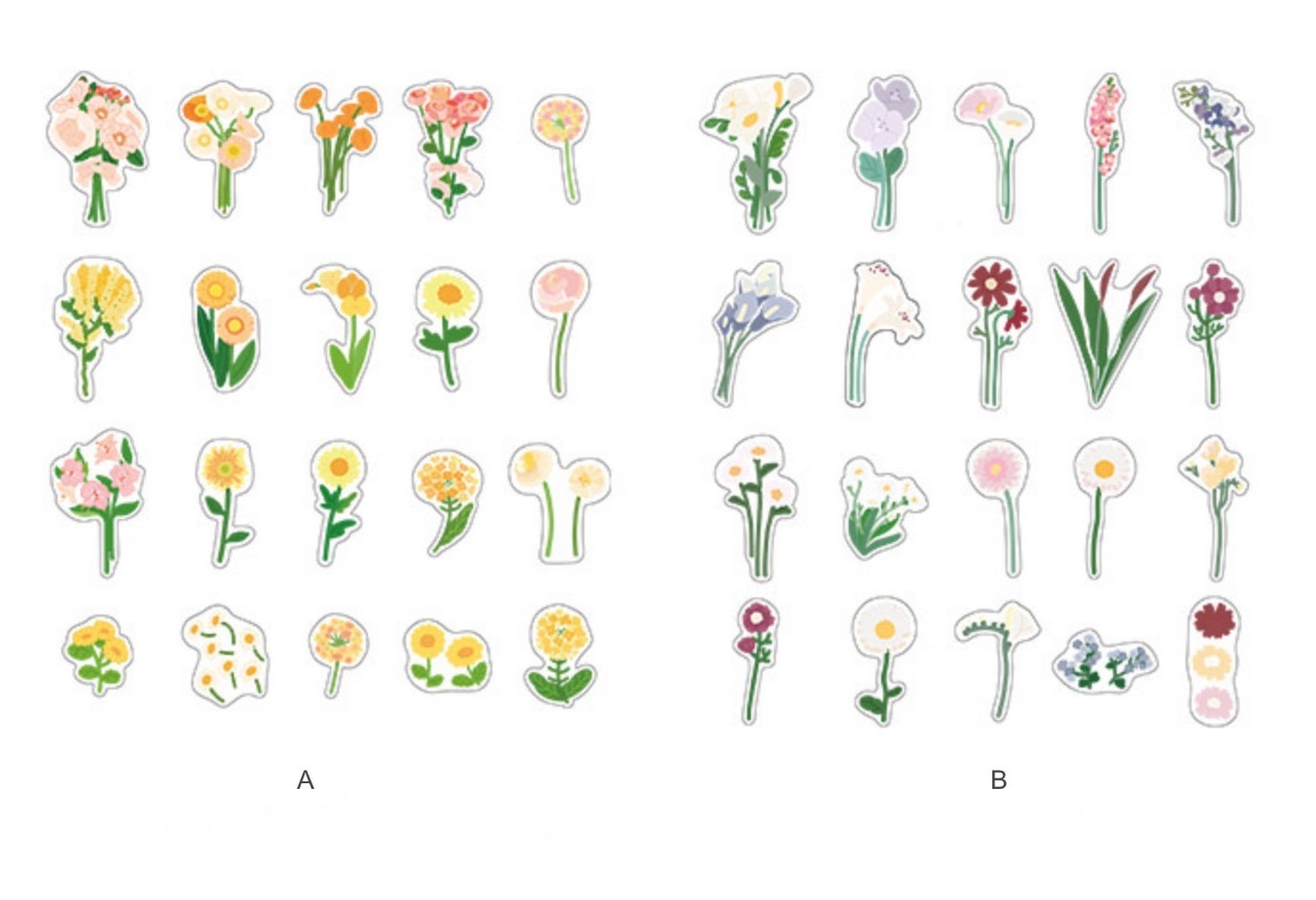 Floral Decor Stickers