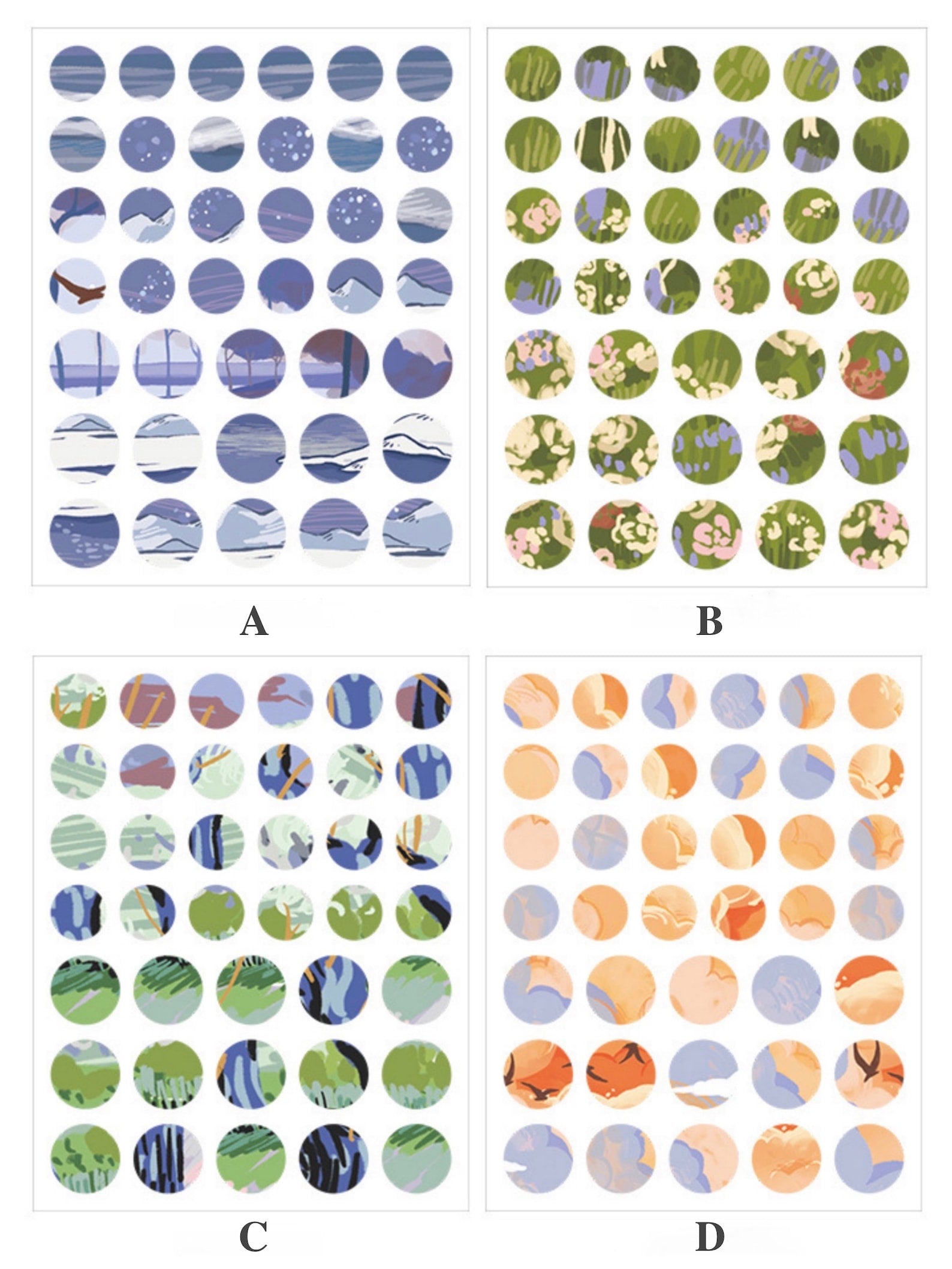 Dot deco sticker, scrapbook, journal, planner sticker