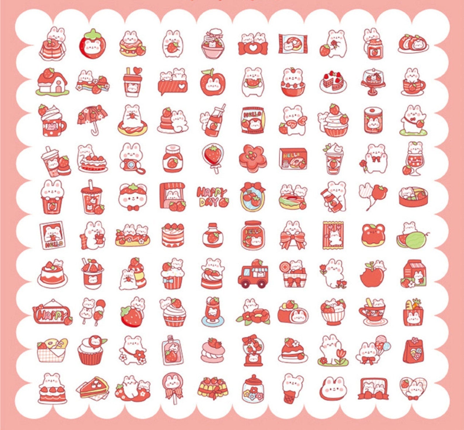 Cute Bunny Sticke Pack