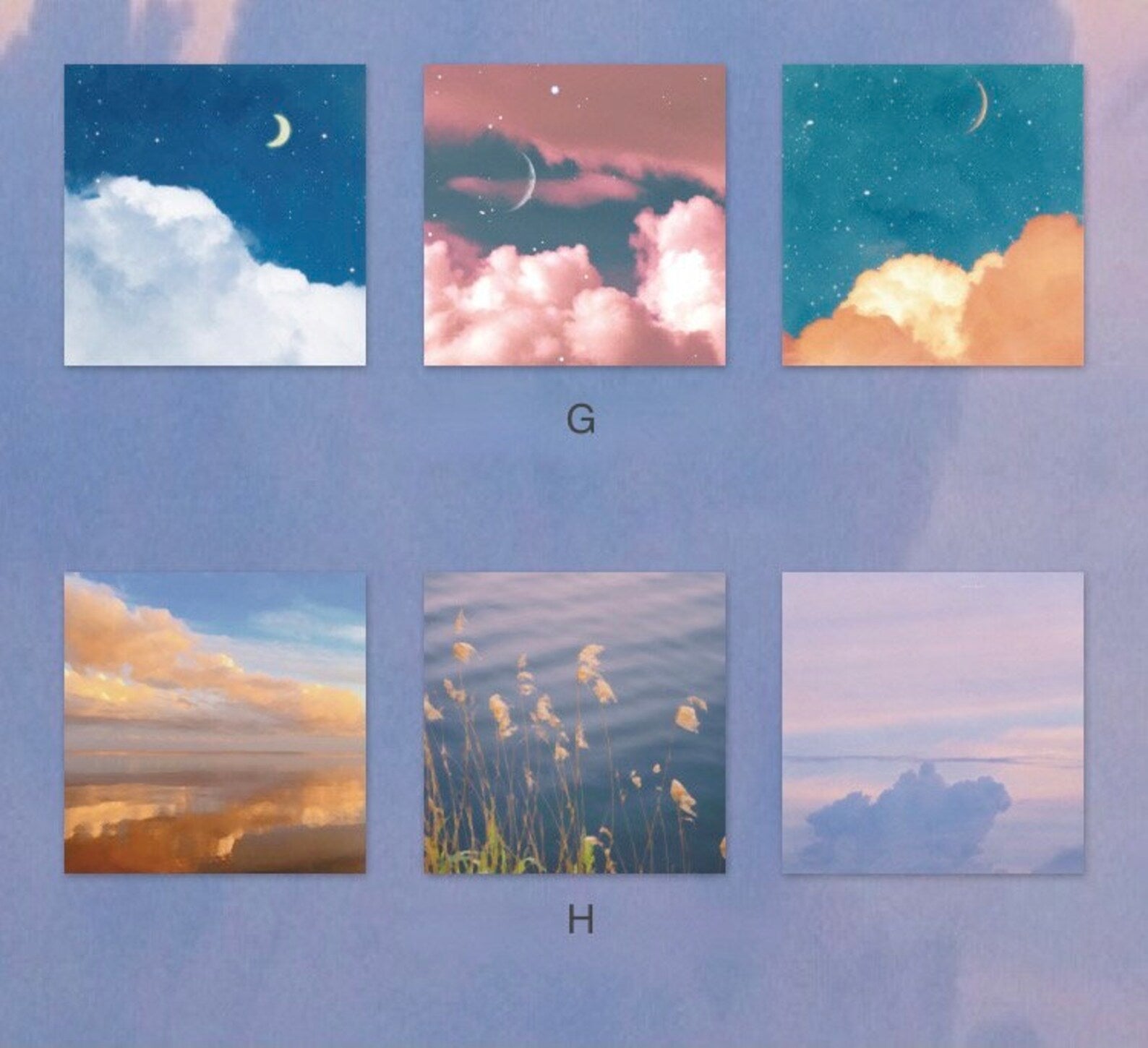 Nature Scene Sticky Memo Pad