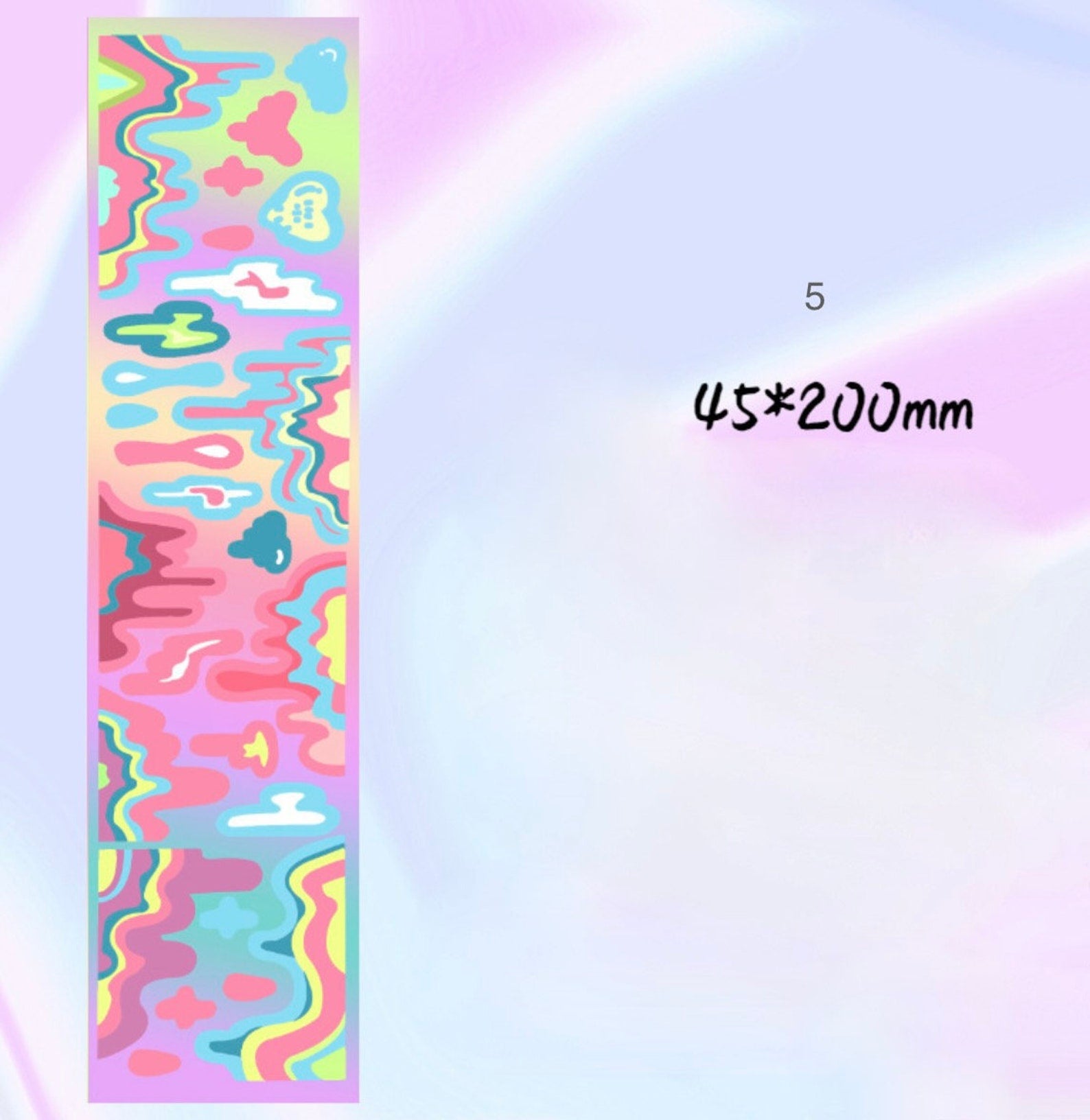 Colorful Wave Sticker