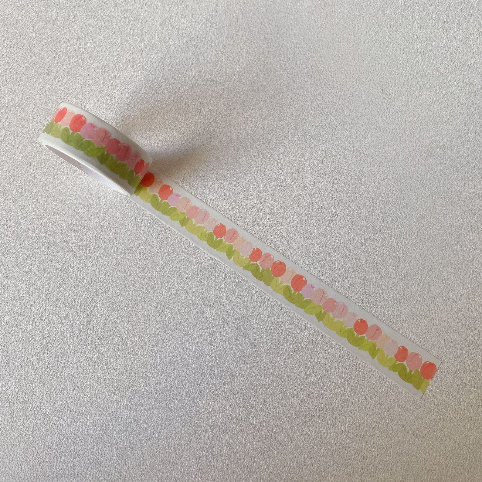 Tulip washi tape, flower washi tape, scrapbooking, cherry washi tape, lily of the valley washi tape