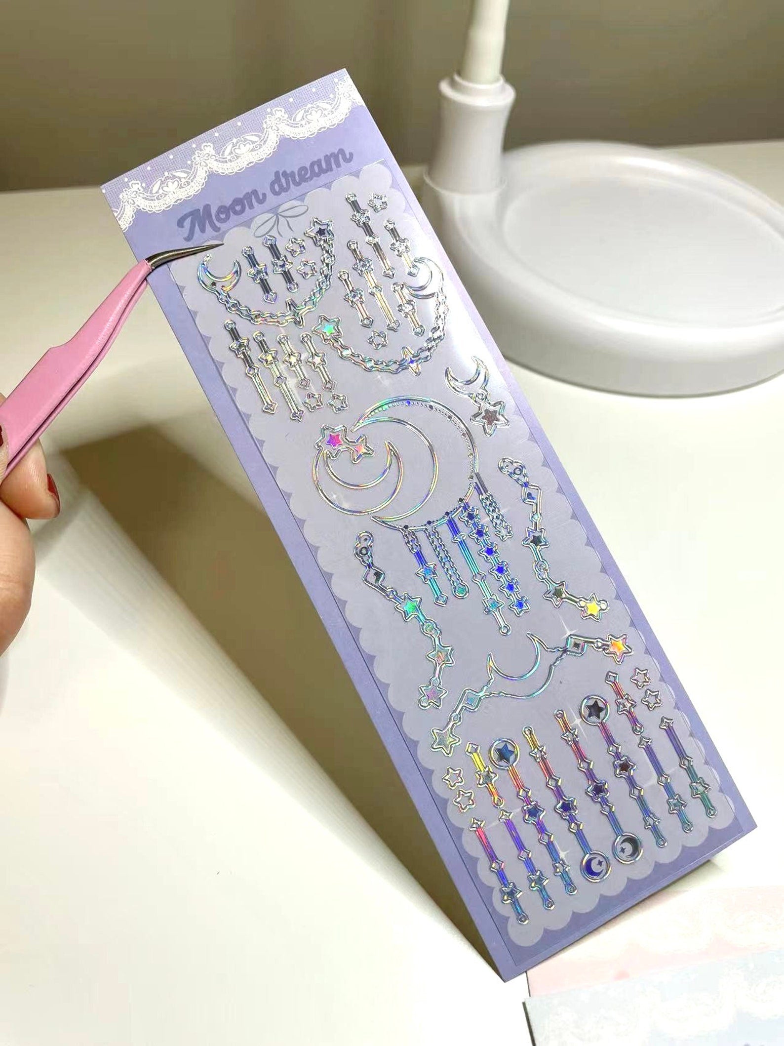 Holographic Toploader Sticker