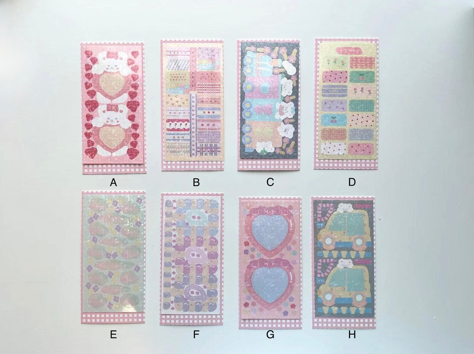 Heart & Frame Deco Sticker