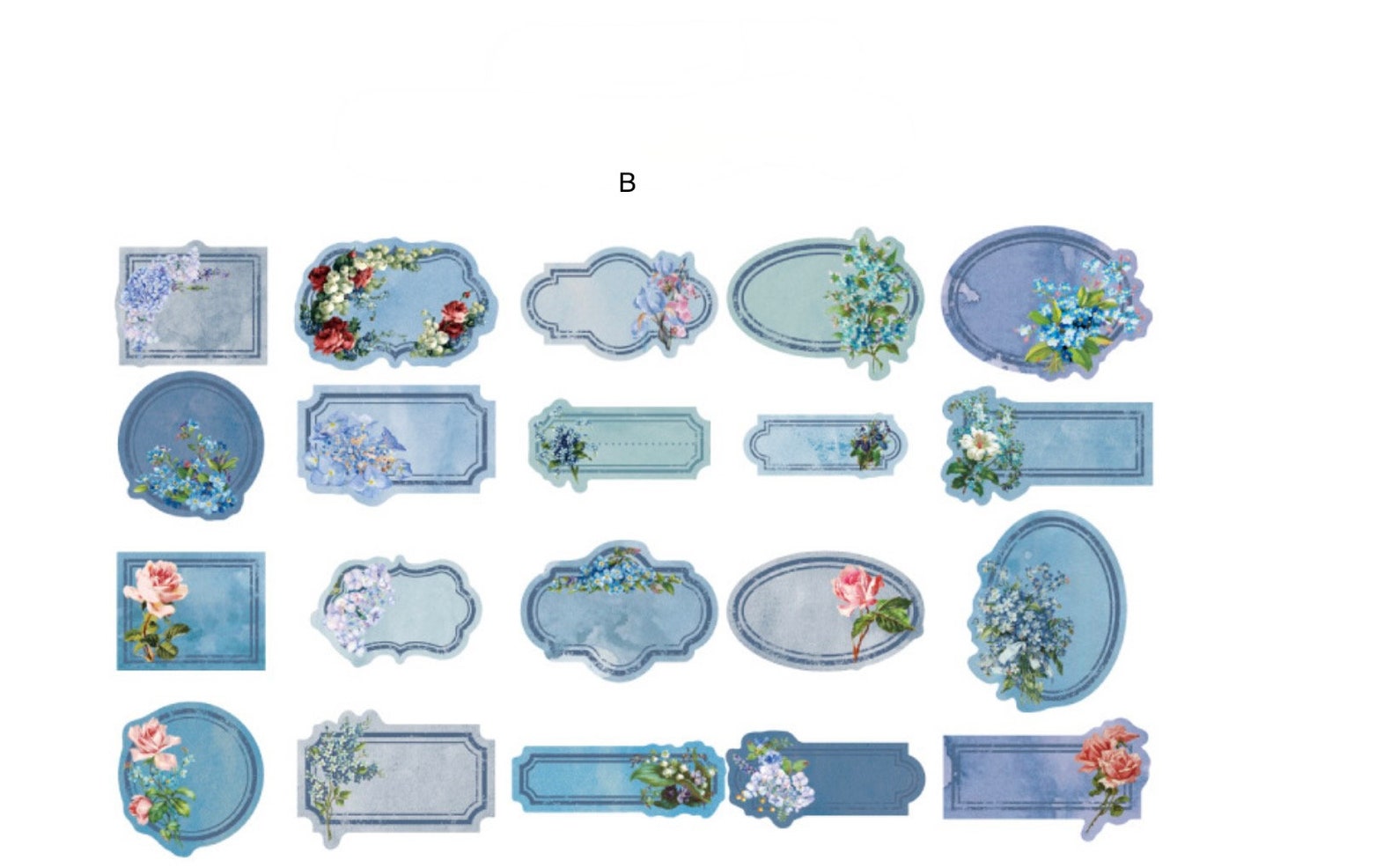 Flower Frame Sticker