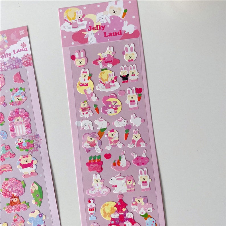 Jelly Land  stickers Sheet