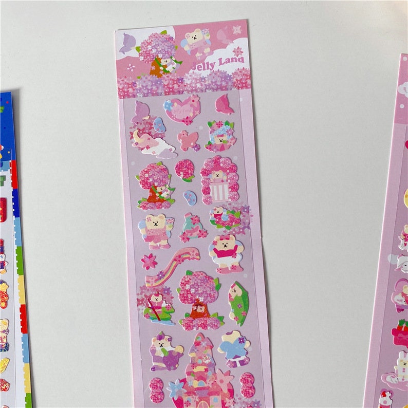 Jelly Land  stickers Sheet