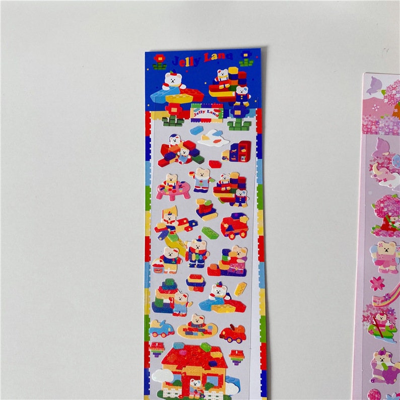 Jelly Land  stickers Sheet