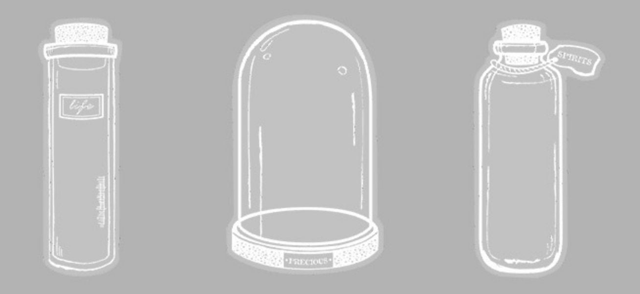 Perfume Bottle sticker