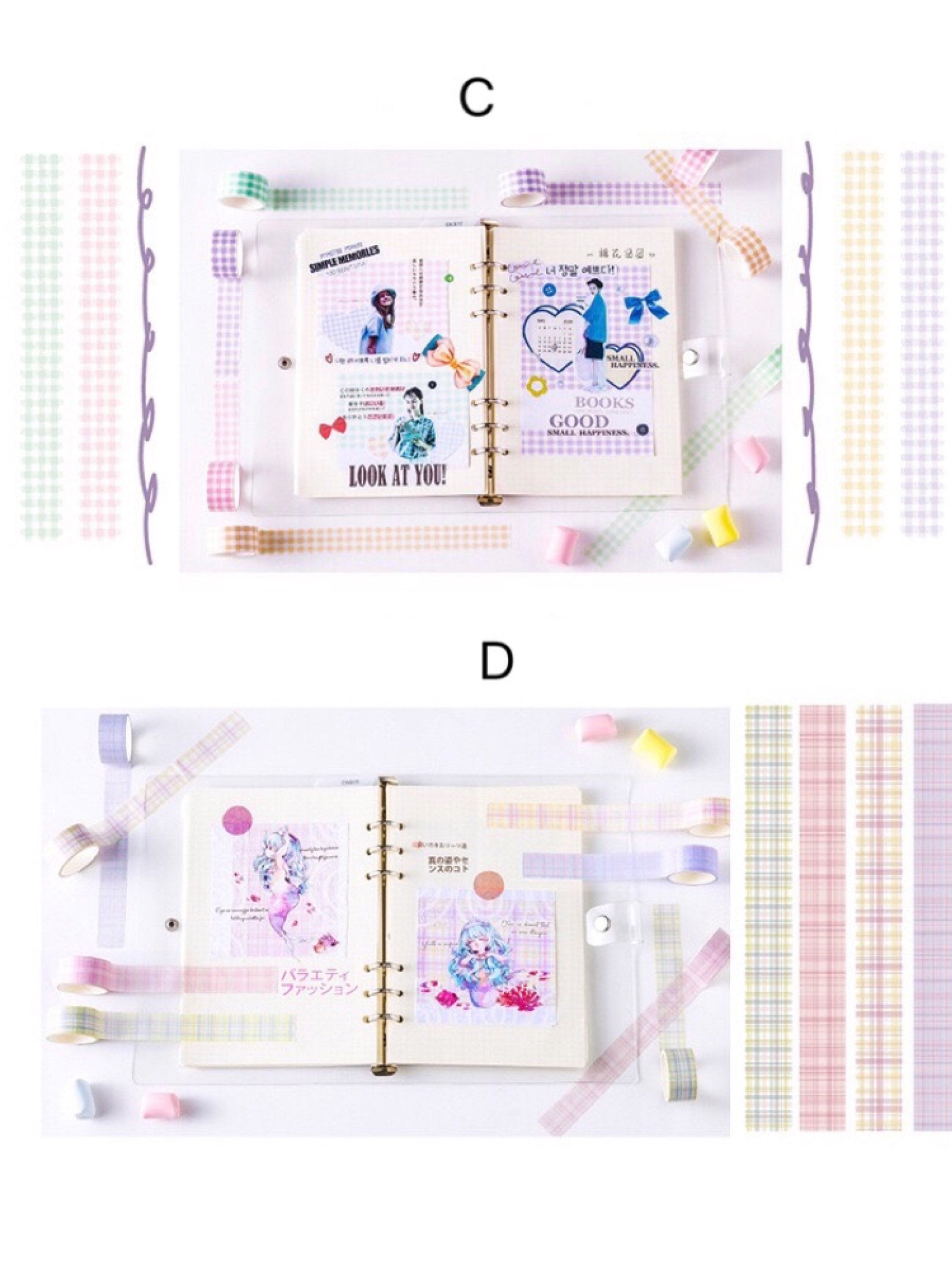 Grid Washi Tape Set