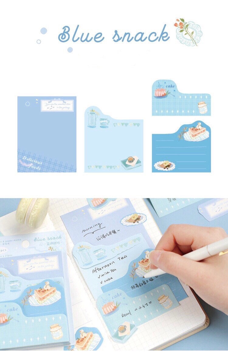 Non-Sticky Bakery Memo Pad