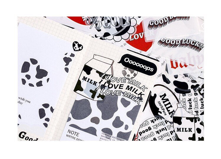 PET Cow Sticker Pack