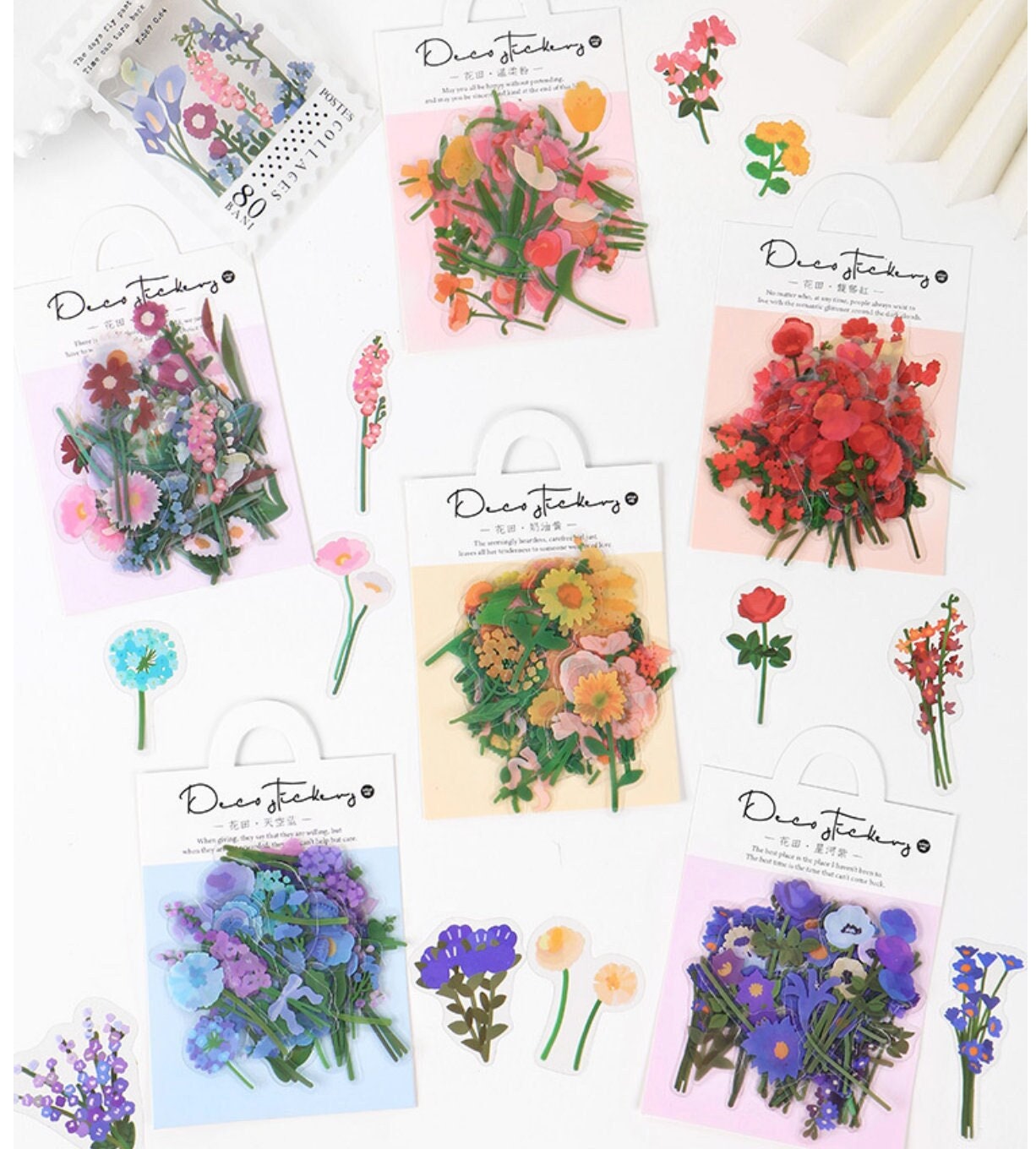 Floral Decor Stickers