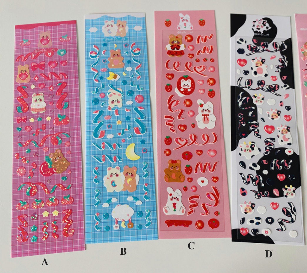 Animal Ribbon Sticker