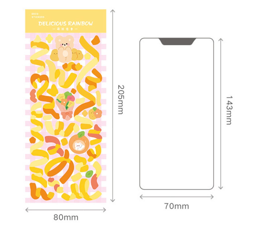 Ribbon Deco Stickers