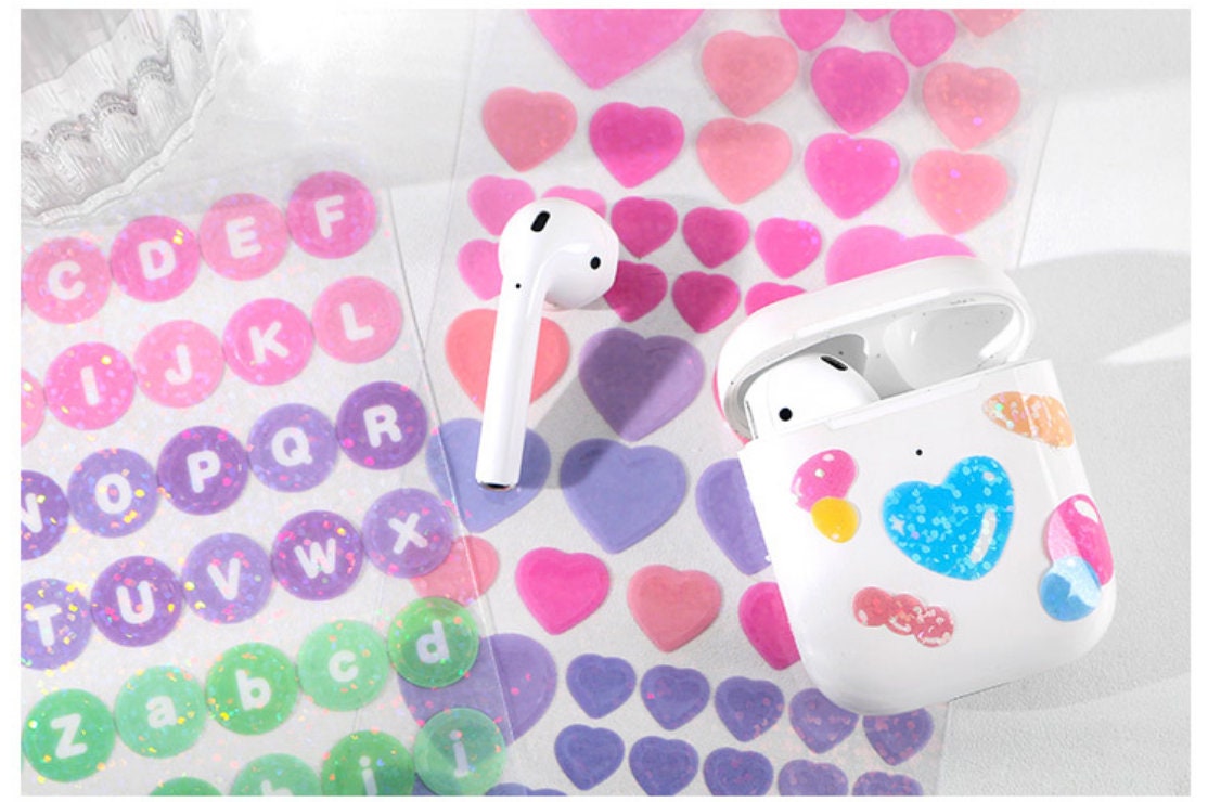 Rainbow & Ribbon Sticker Sheet