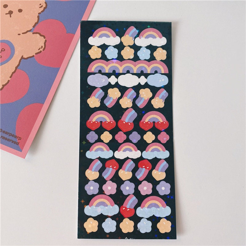 Rainbow Bubble Deco Sticker