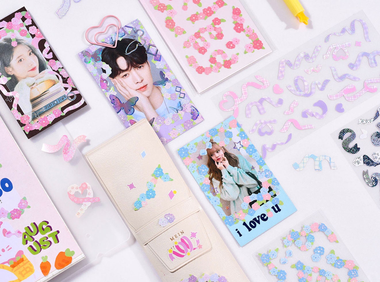 Ribbon Deco Sticker