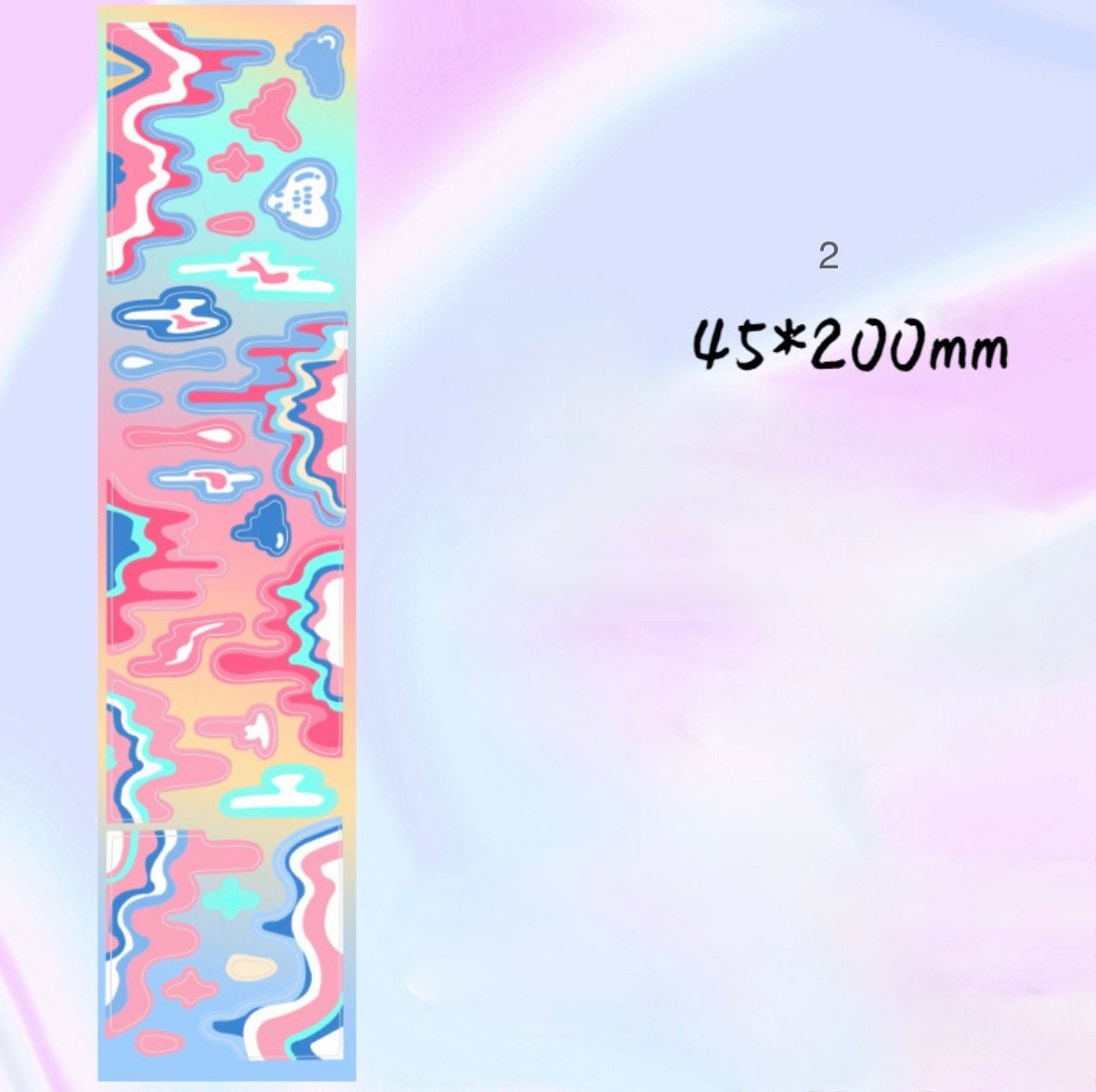 Colorful Wave Sticker