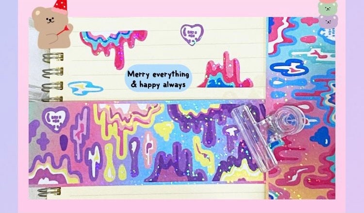 Colorful Wave Sticker