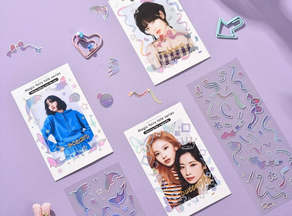 Gold Foil Deco Sticker