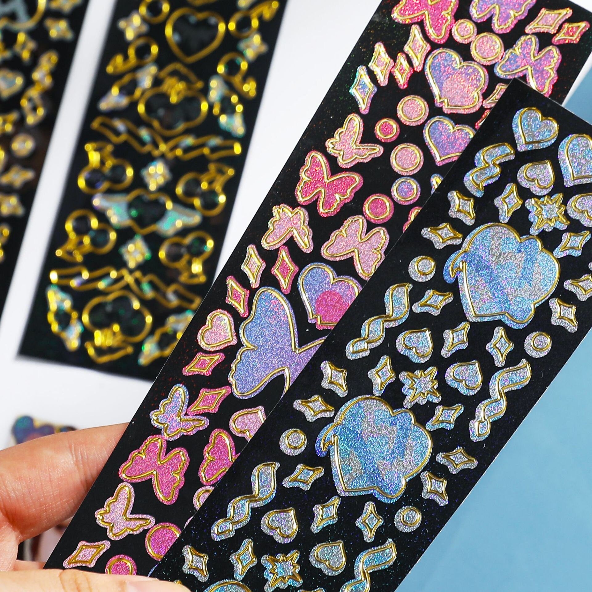 Butterfly & Heart Stickers