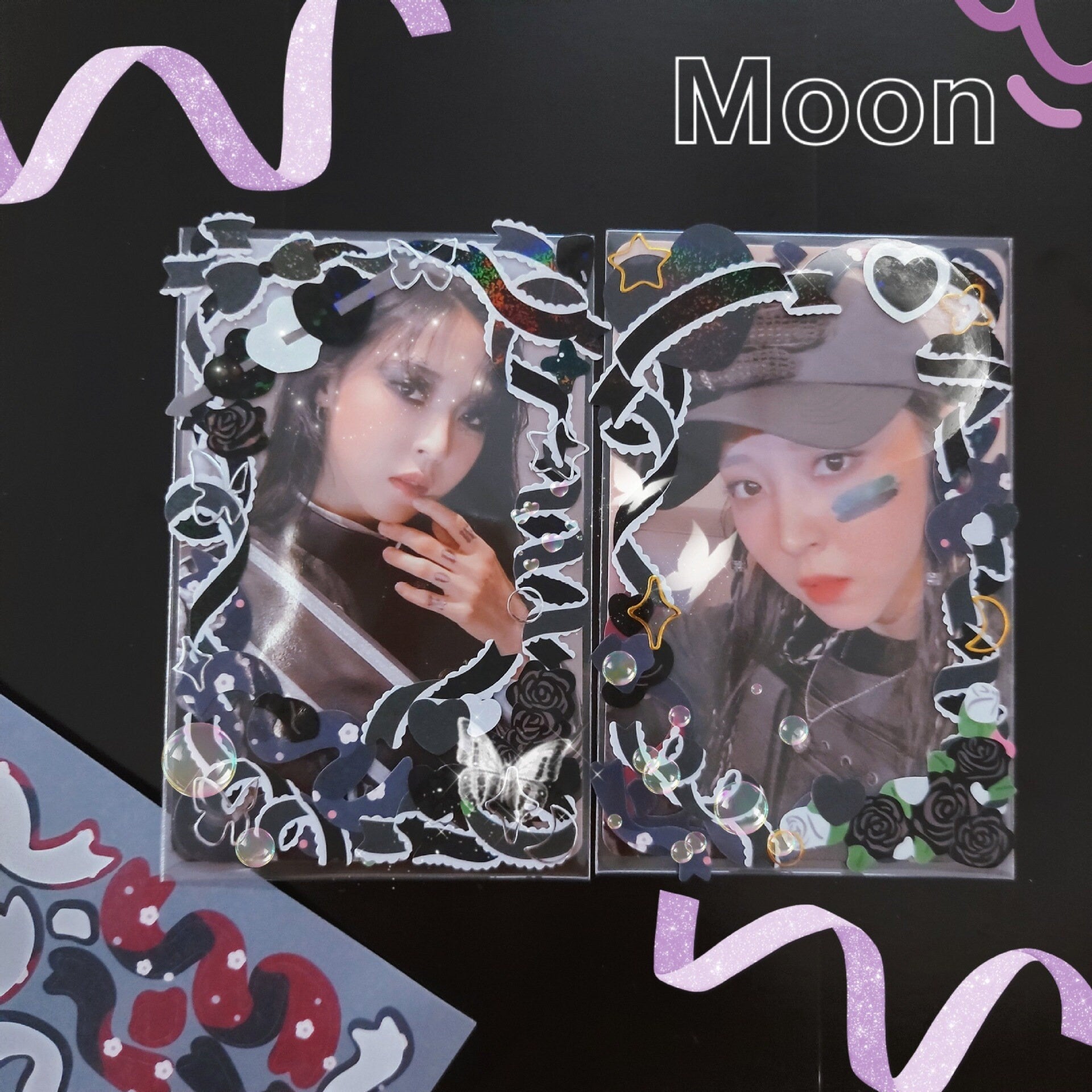 Heart Ribbon Sticker Sheet