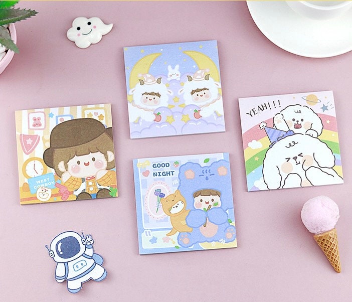 Cartoon Sticky Notepads