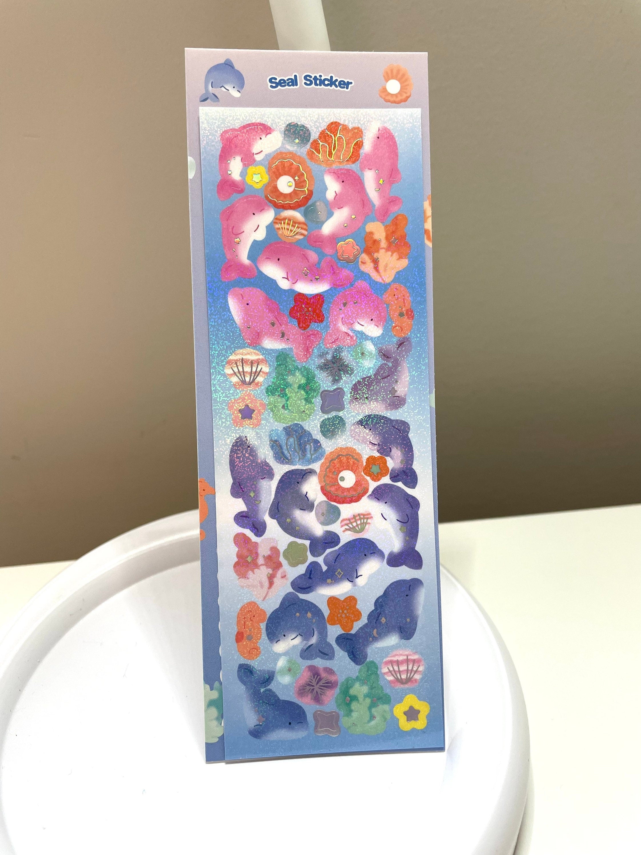 Dolphin Seal Stickers
